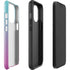 Purple and Blue Ombre iPhone 14 Pro Impact Case