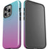 Purple and Blue Ombre iPhone 14 Pro Impact Case