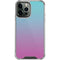 Purple and Blue Ombre iPhone 15 Pro Max Clear Case