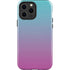Purple and Blue Ombre iPhone 15 Pro Max Impact Case