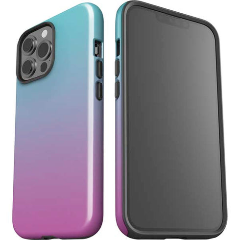 Purple and Blue Ombre iPhone 15 Pro Max Impact Case