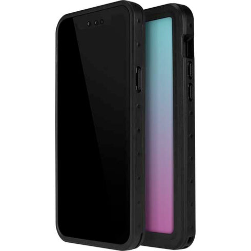 Purple and Blue Ombre iPhone 14 Pro Max Waterproof Case