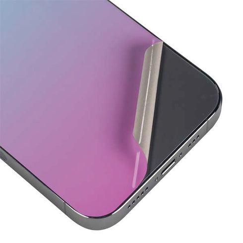 Purple and Blue Ombre iPhone 14 Pro Skin