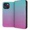 Purple and Blue Ombre iPhone 15 Plus Folio Case