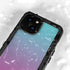 Purple and Blue Ombre iPhone 15 Waterproof Case