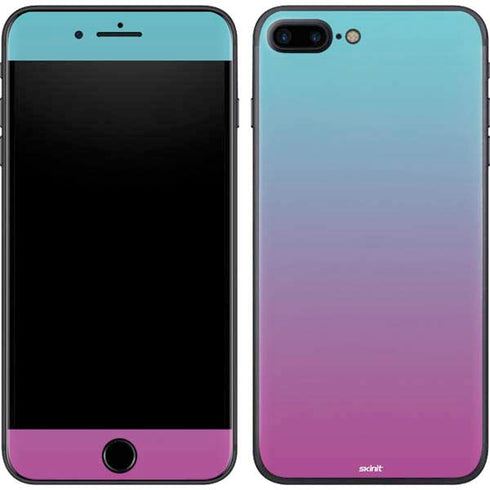 Purple and Blue Ombre iPhone 7 Plus Skin