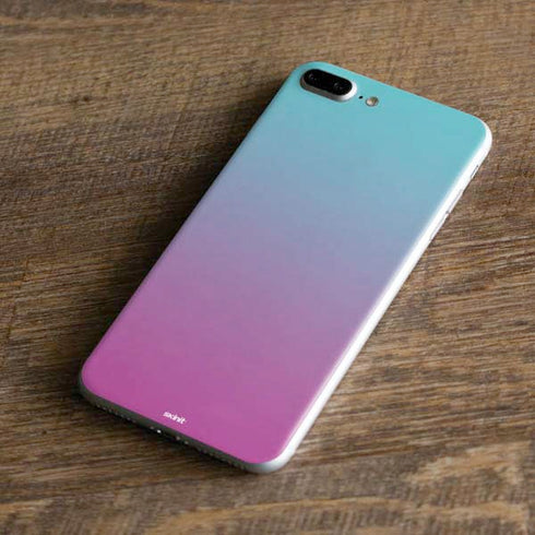 Purple and Blue Ombre iPhone 8 Plus Skin