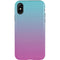 Purple and Blue Ombre iPhone X Pro Case