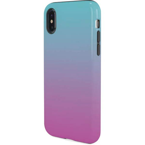 Purple and Blue Ombre iPhone X Pro Case