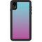 Purple and Blue Ombre iPhone XR Waterproof Case