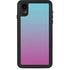 Purple and Blue Ombre iPhone XR Waterproof Case