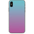Purple and Blue Ombre iPhone XS Skin