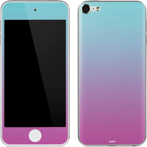 Purple and Blue Ombre Apple iPod Skin