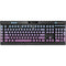 Purple and Blue Ombre K95 RGB PLATINUM Mechanical Gaming Keyboard Skin