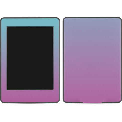 Purple and Blue Ombre Amazon Kindle Skin