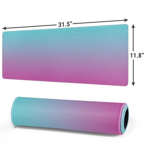 Purple and Blue Ombre Gaming Mouse Pad