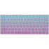Purple and Blue Ombre Magic Keyboard Skin