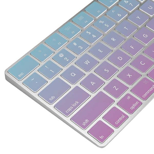 Purple and Blue Ombre Magic Keyboard Skin