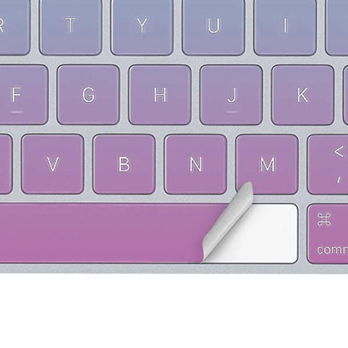 Purple and Blue Ombre Magic Keyboard Skin
