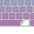 Purple and Blue Ombre Magic Keyboard Skin