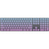 Purple and Blue Ombre Magic Keyboard with Numeric Keypad Skin