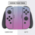 Purple and Blue Ombre Nintendo Switch Bundle Skin