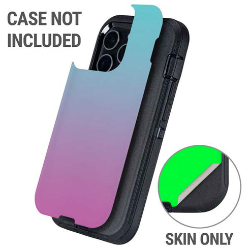 Purple and Blue Ombre Otterbox Defender iPhone Skin