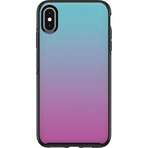 Purple and Blue Ombre Otterbox Symmetry iPhone Skin