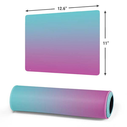 Purple and Blue Ombre Gaming Mouse Pad