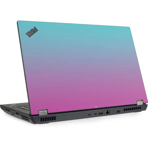 Purple and Blue Ombre Lenovo ThinkPad Skin