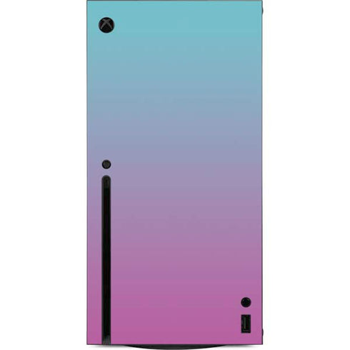 Purple and Blue Ombre Xbox Series X Console Skin