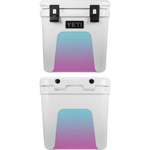 Purple and Blue Ombre YETI Roadie 24 Hard Cooler Skin