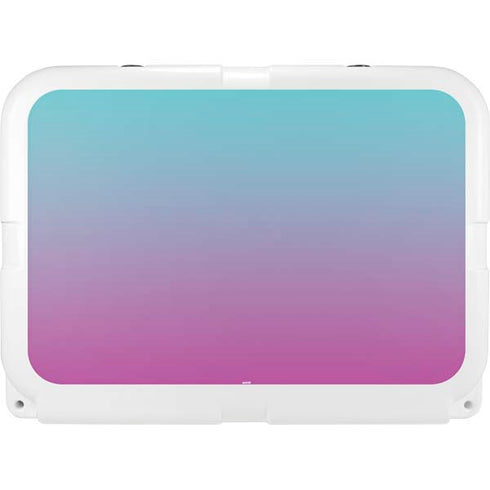 Purple and Blue Ombre YETI Tundra 35 Hard Cooler Skin