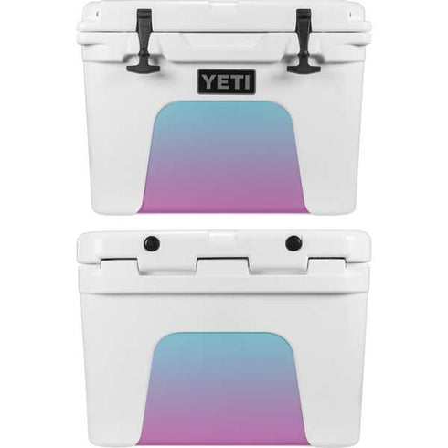 Purple and Blue Ombre YETI Tundra 35 Hard Cooler Skin