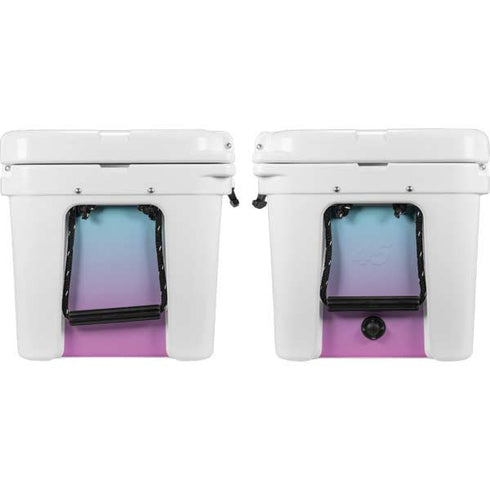 Purple and Blue Ombre YETI Tundra 35 Hard Cooler Skin