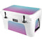 Purple and Blue Ombre YETI Tundra 45 Hard Cooler Skin