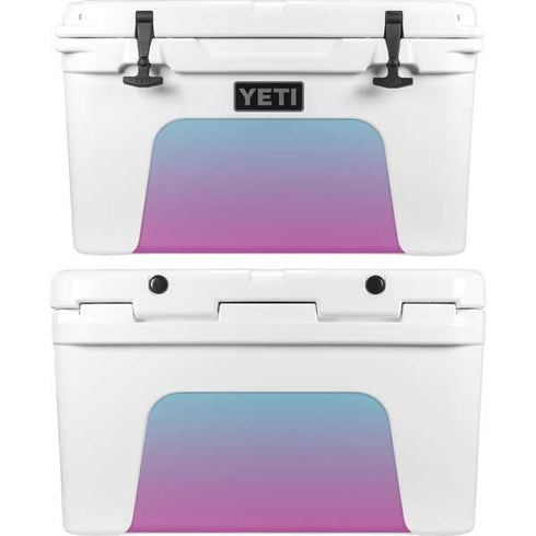Purple and Blue Ombre YETI Tundra 45 Hard Cooler Skin