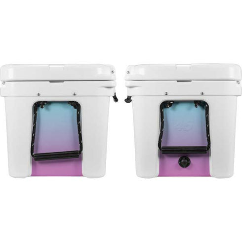 Purple and Blue Ombre YETI Tundra 45 Hard Cooler Skin