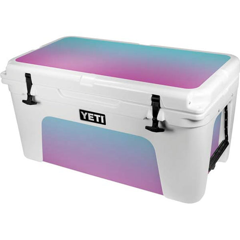 Purple and Blue Ombre YETI Tundra 65 Hard Cooler Skin
