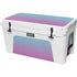 Purple and Blue Ombre YETI Tundra 75 Hard Cooler Skin
