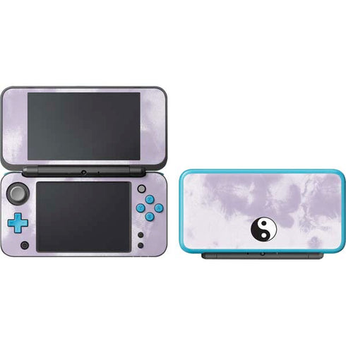 Purple and White Tie Dye Nintendo 2DS XL (2017) Skin