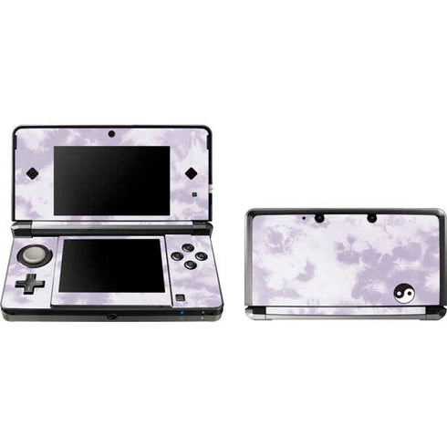 Purple and White Tie Dye 3DS (2011) Skin