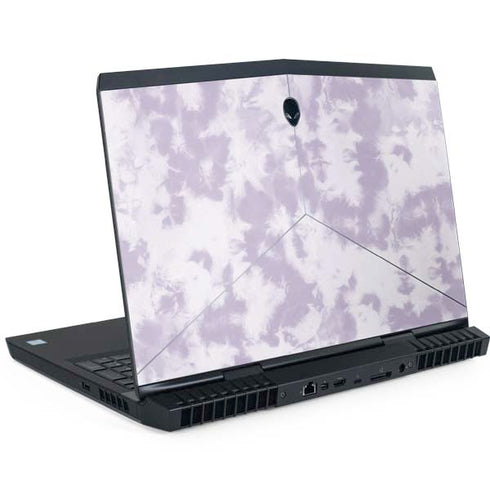 Purple and White Tie Dye Dell Alienware Skin