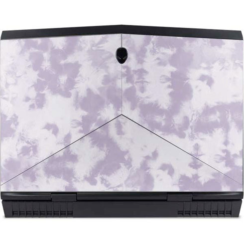 Purple and White Tie Dye Dell Alienware Skin