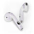 Purple and White Tie Dye Apple AirPods 2 Skin