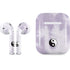 Purple and White Tie Dye Apple AirPods Skin