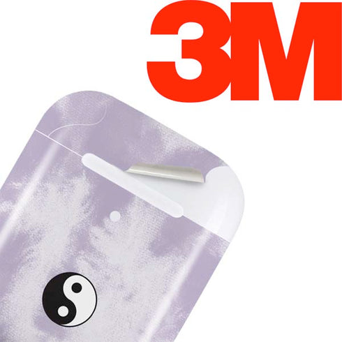 Purple and White Tie Dye Apple AirPods Skin