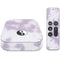 Purple and White Tie Dye Apple TV Skin