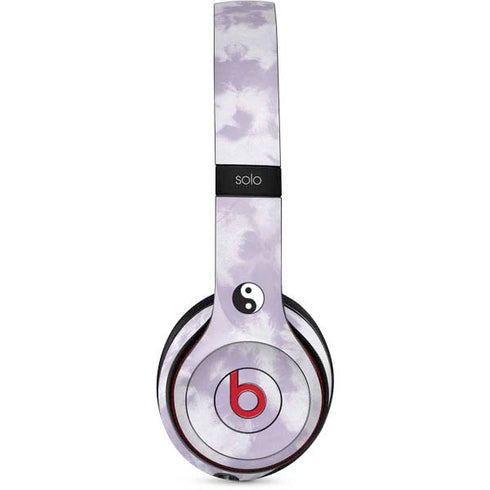Purple and White Tie Dye Beats Solo 2 Wireless Skin