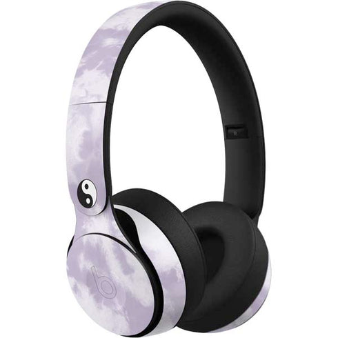Purple and White Tie Dye Beats Solo Pro Skin